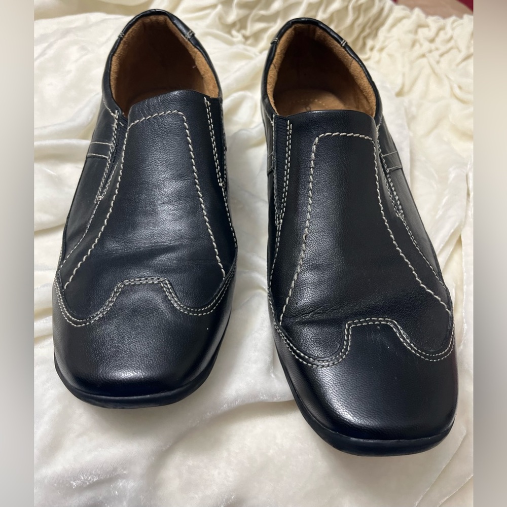 Naturalizer Flor black leather casual shoe  Size 10 M Naturalizer